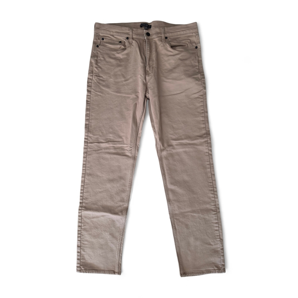 Banana Republic Tan Chino Pants 36x32 Classic Slim Casual Office Neutral - Picture 2 of 4